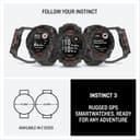 Garmin Instinct 3 Solar 50mm Smartwatch Black thumbnail 7