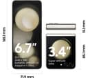 Samsung Galaxy Z Flip5 512GB Cream thumbnail 2