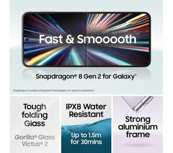 Samsung Galaxy Z Flip5 512GB Cream - Image 6