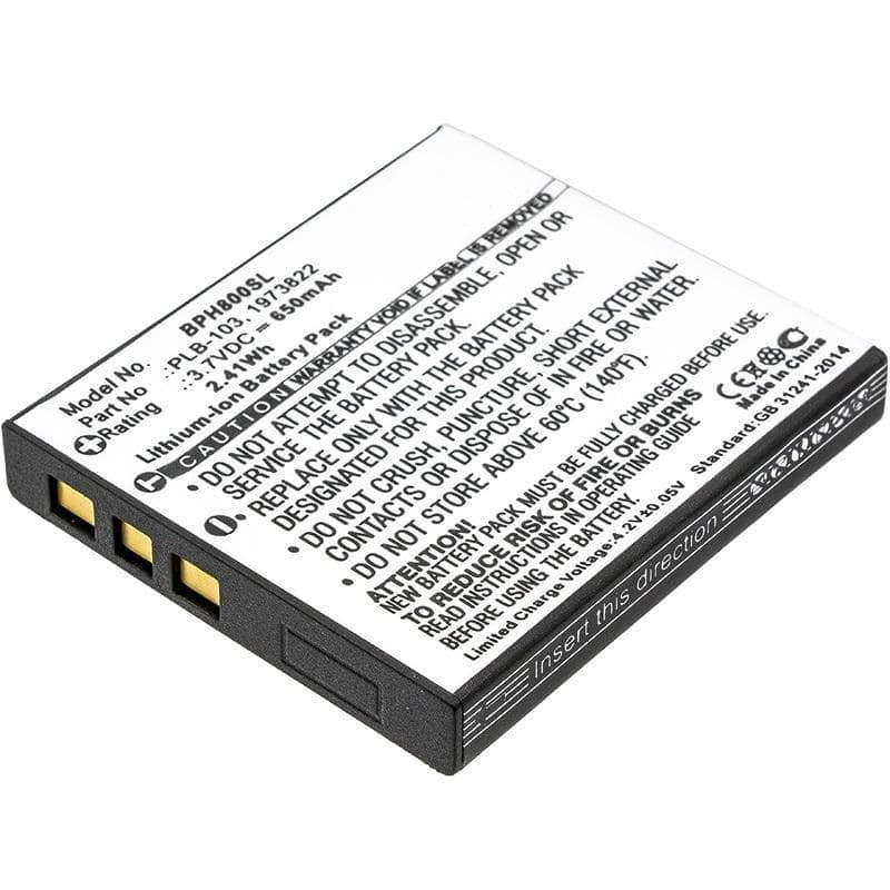 CoreParts MBXWHS-BA010 Replacement Battery for Bang & Olufsen Headset — 2.41Wh 3.7V 650mAh, Black