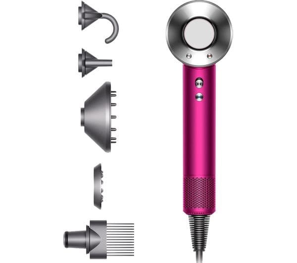 Dyson Supersonic Hair Dryer Fuchsia & Nickel - Image 1