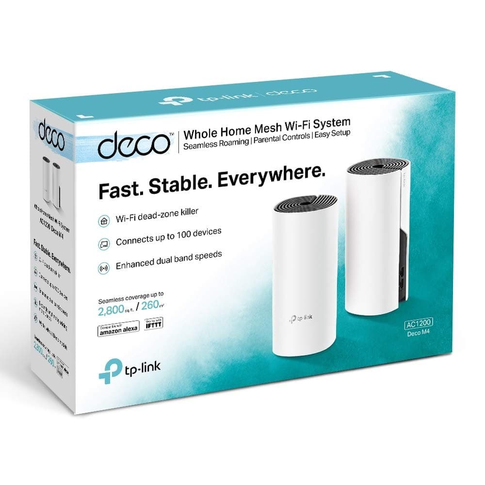 TP-Link Deco M4 2-Pack Wireless Router - Black - Image 6