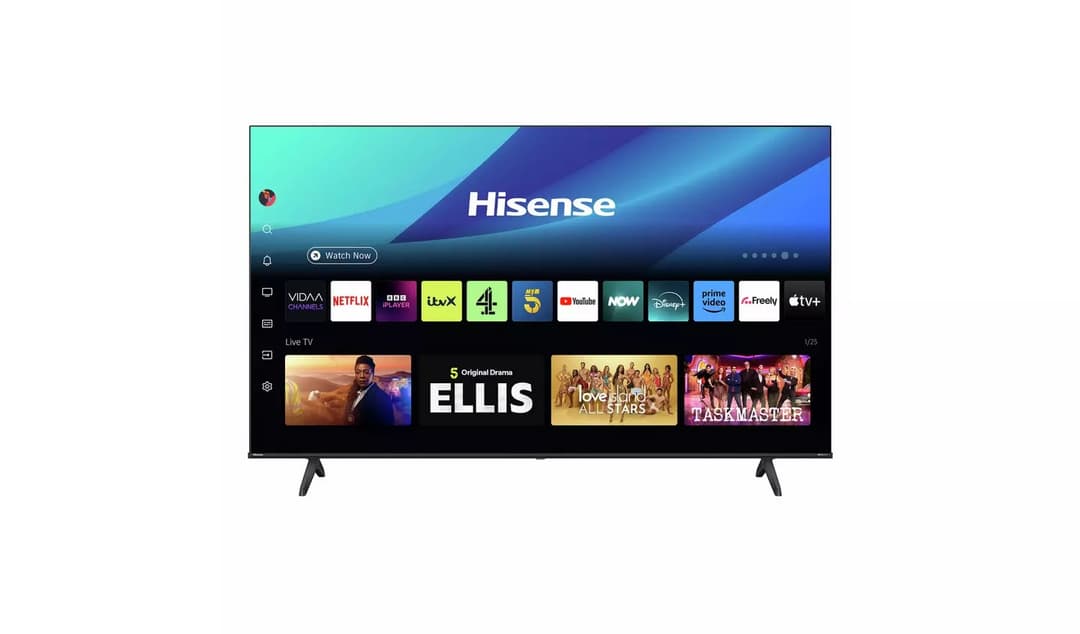 Hisense A6Q 4K UHD HDR Smart LED TV with Freely - 43-inch (43A6QTUK) - Image 1