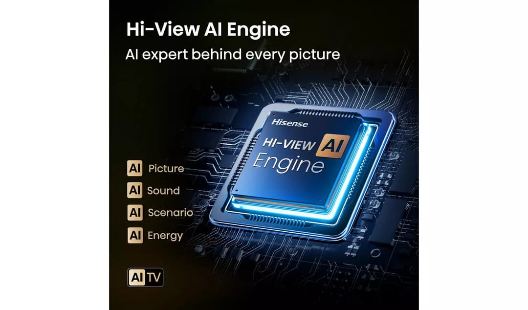 Hisense A6Q 4K UHD HDR Smart LED TV with Freely - 43-inch (43A6QTUK) - Image 5