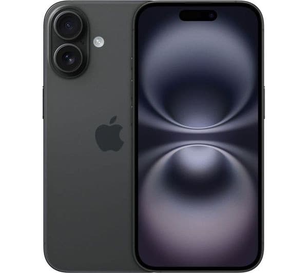 APPLE iPhone 16 - 256 GB, Black - Image 1