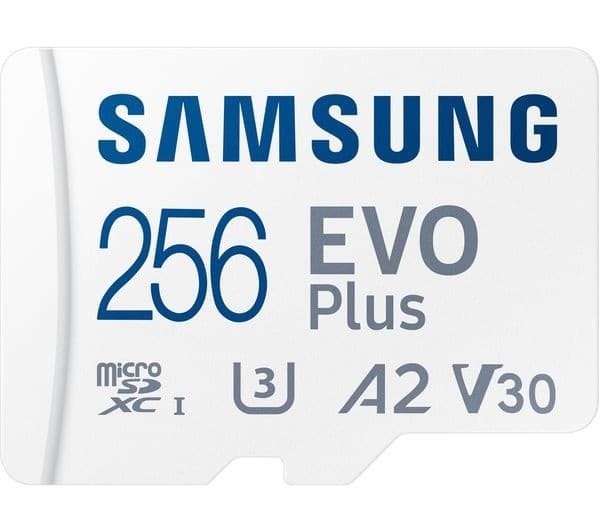 Samsung EVO Plus microSDXC Memory Card 256GB