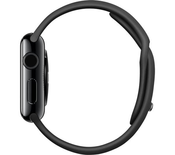 APPLE Watch 38 mm with Sports Band - Black Stainless Steel (September 2015) - Image 2