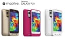 mophie Juice Pack Compact Battery Case for Samsung Galaxy S5 – Gold thumbnail 4