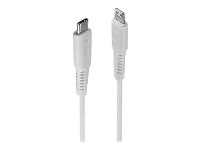 Lindy USB-C to Lightning Cable 1m White - Image 5