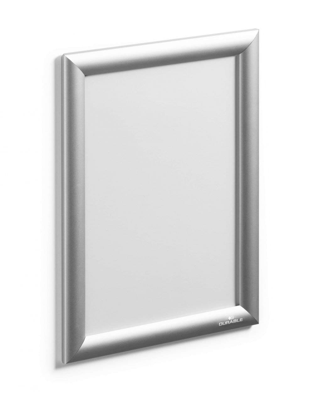 Durable Aluminium Snap Frame Retail Clip Poster Holder Notice Board A4 Silver