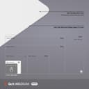 SteelSeries QcK Cloth Gaming Mouse Pad - White thumbnail 5