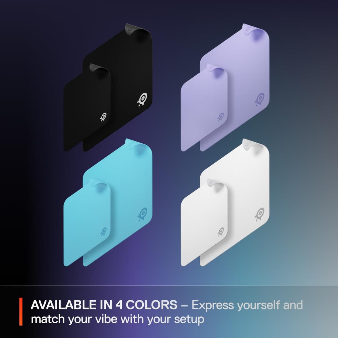 SteelSeries QcK Cloth Gaming Mouse Pad - White - Image 6