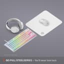 SteelSeries QcK Cloth Gaming Mouse Pad - White thumbnail 7