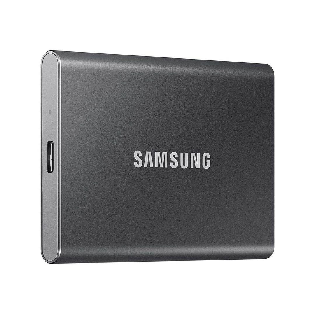 Samsung T7 Portable SSD USB 3.2 Gen 2 1TB - Grey - Image 2