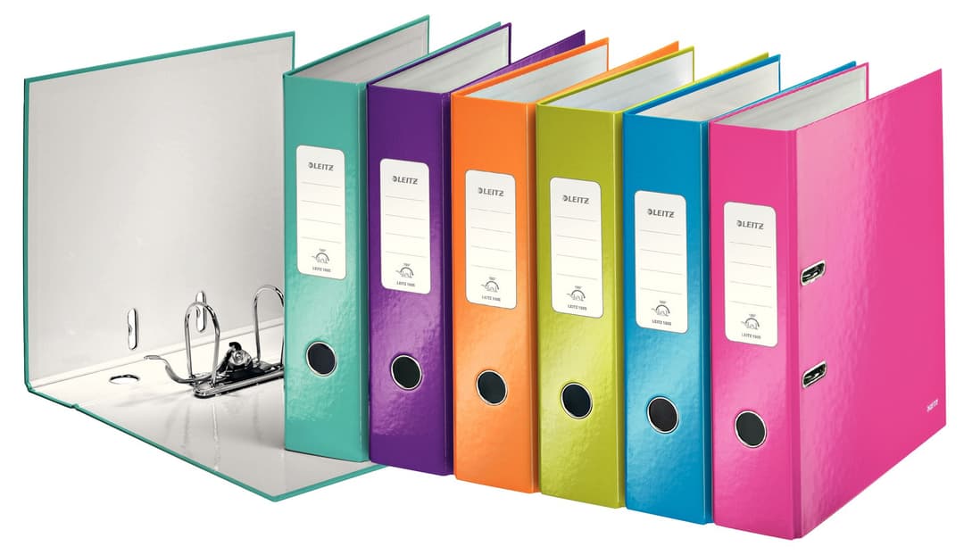 Leitz WOW ring binder A4 Multicolour - Image 1