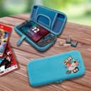Squishmallows Cam The Cat Travel Case For Switch - Blue thumbnail 8