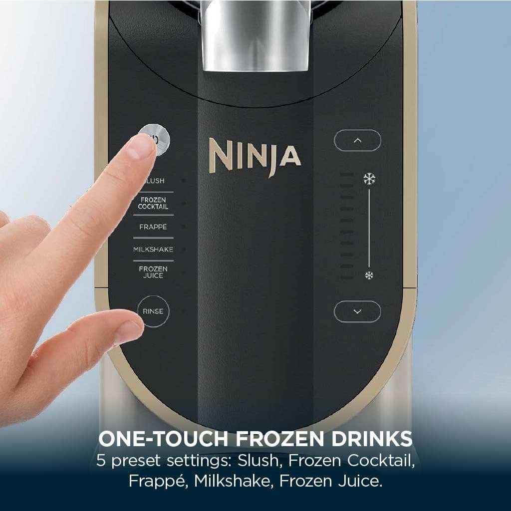 Ninja SLUSHi Frozen Drinks Maker, 1.9L Capacity, FS301UKSTGD - Stone Gold - Image 5