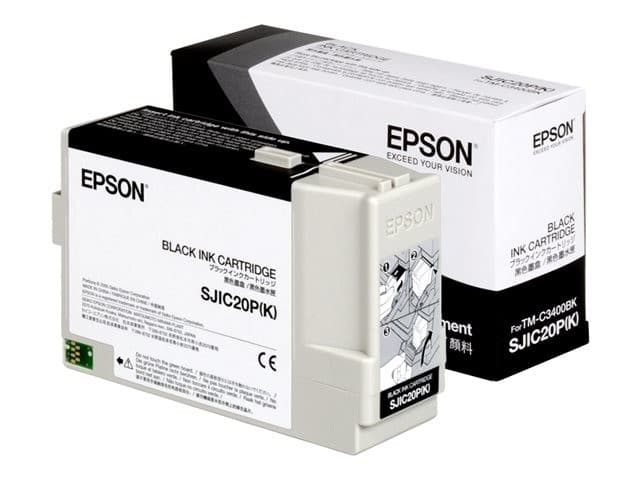 Epson SJIC20P(K) - black - original - ink cartridge