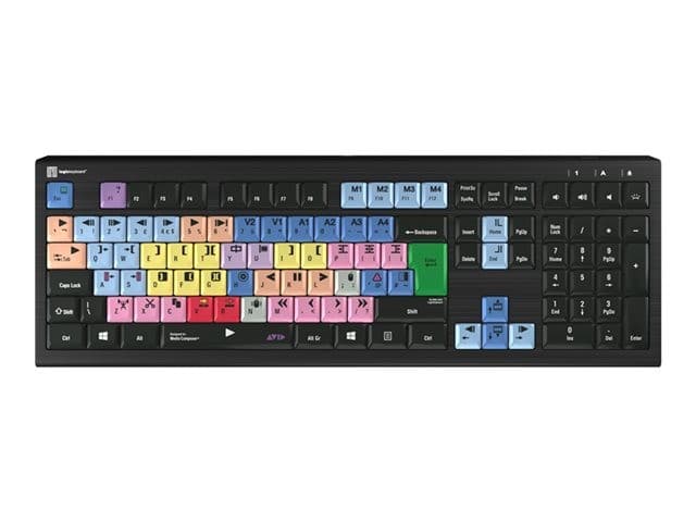 Logic Keyboards Avid Media Composer Astra 2 Black