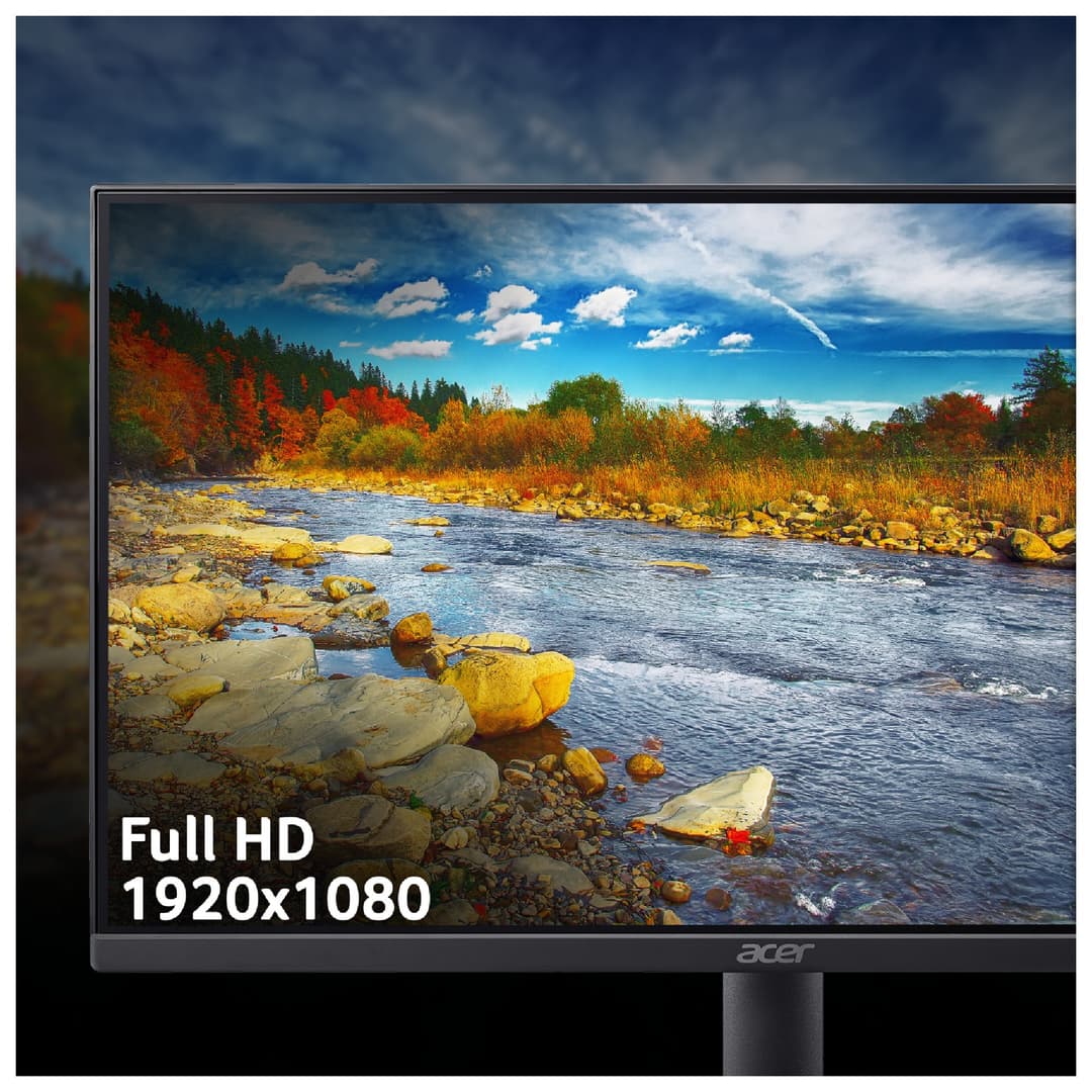 Acer EK221QJ0 21.5" Full HD 120Hz 1ms VGA HDMI Ergonomic Stand ZeroFrame Design Monitor with Speakers - Image 3
