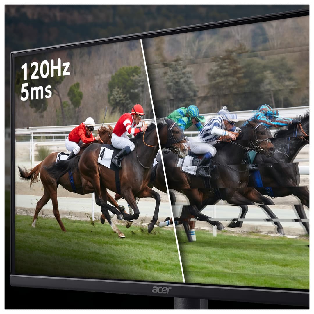Acer EK221QJ0 21.5" Full HD 120Hz 1ms VGA HDMI Ergonomic Stand ZeroFrame Design Monitor with Speakers - Image 4