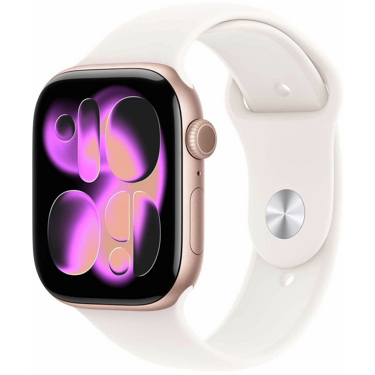 Apple Watch Series 11 GPS 46mm Light Blush Sport Band - S/M