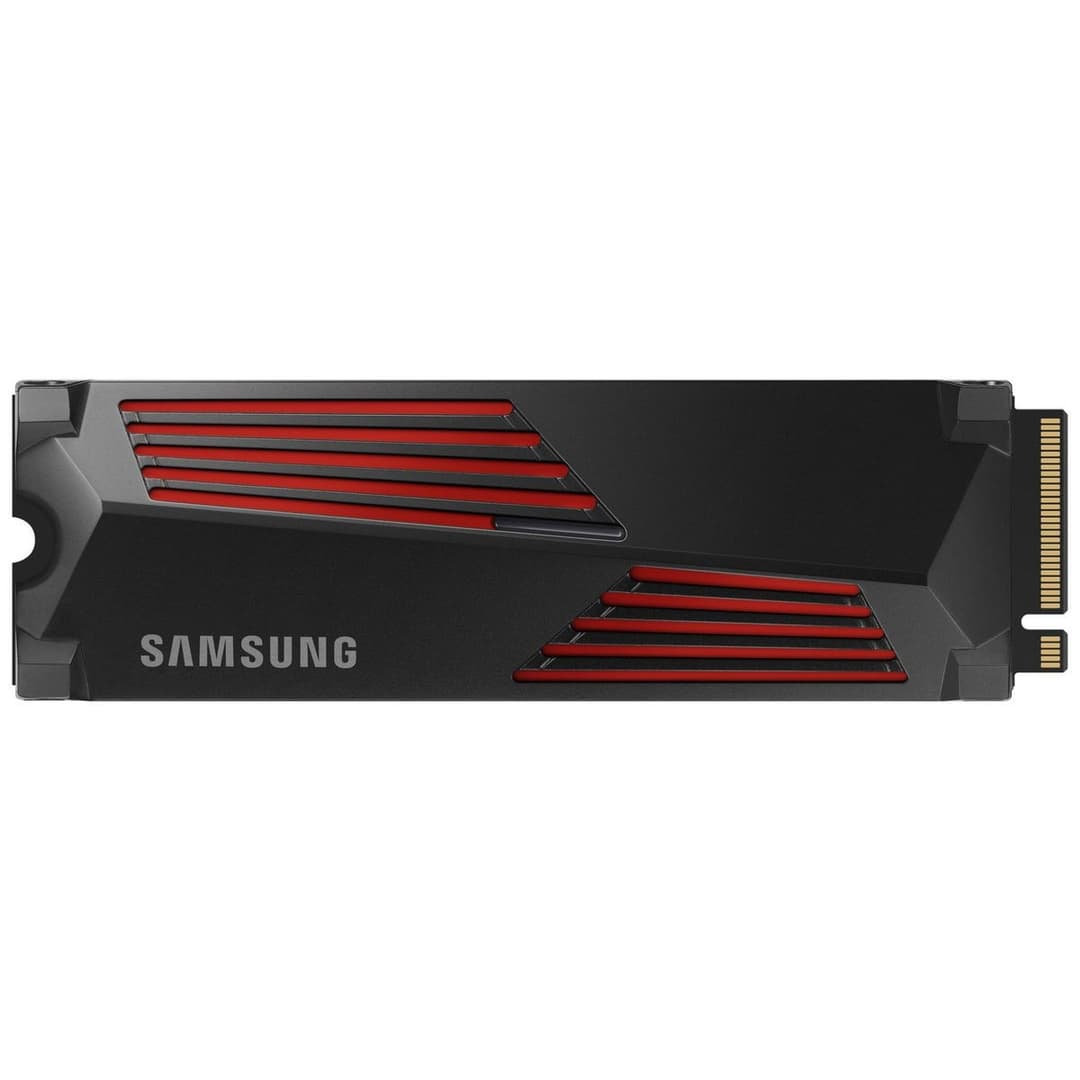 Samsung 990 PRO with Heatsink PCIe 4.0 NVMe M.2 2280 Internal SSD for PC & PS5 - 1TB - Image 1
