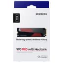 Samsung 990 PRO with Heatsink PCIe 4.0 NVMe M.2 2280 Internal SSD for PC & PS5 - 1TB thumbnail 9