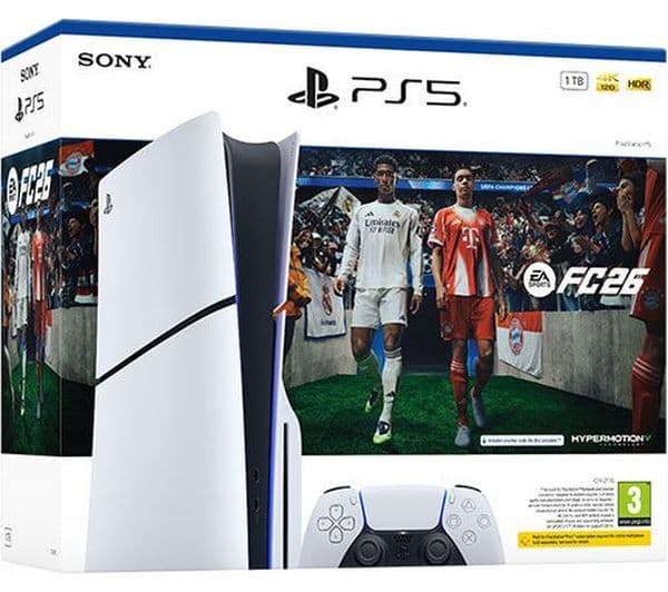 Sony PlayStation 5 Slim Disc Edition 1TB - EA Sports FC 26 Bundle - Image 2