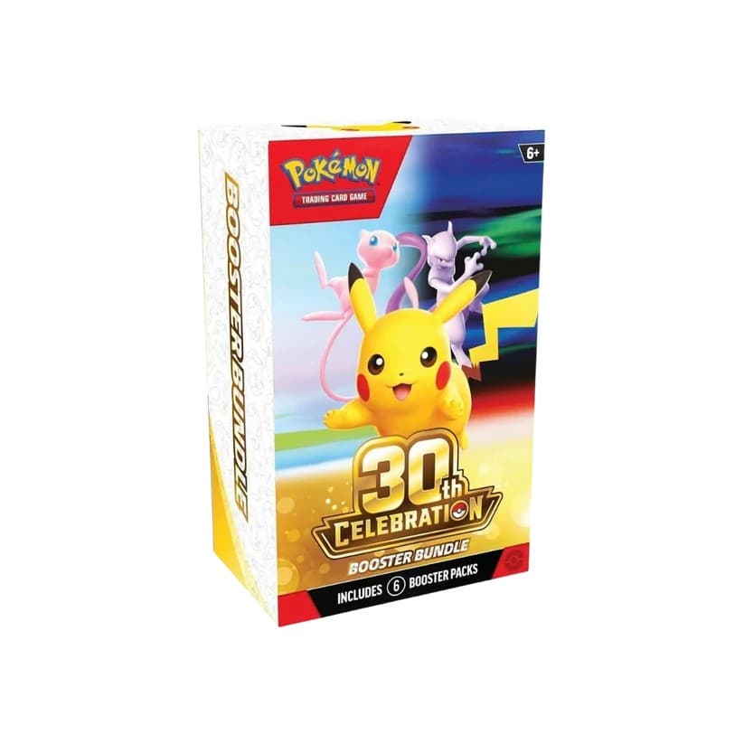 Pokémon TCG 30th Celebration Booster Bundle 6 Booster Packs 10-10451-115 - Multi - Image 1