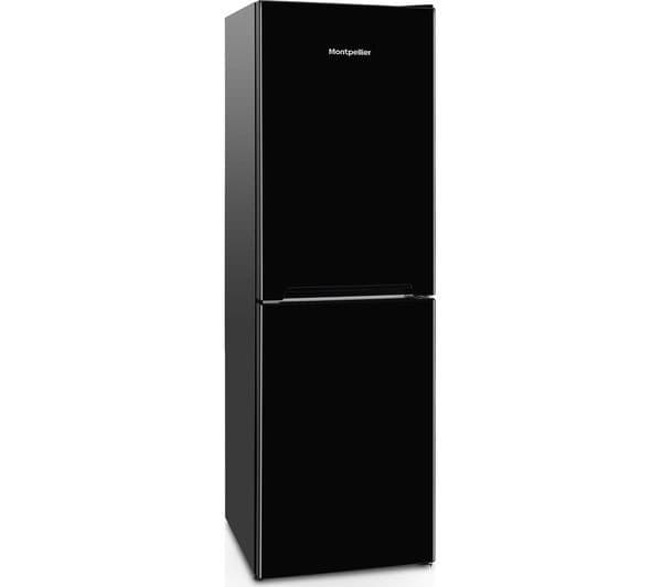MONTPELLIER MLF1770EK 50/50 Fridge Freezer - Black - Image 1