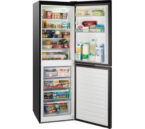 MONTPELLIER MLF1770EK 50/50 Fridge Freezer - Black - Image 2