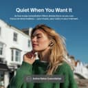 Belkin SoundForm Rhythm ANC True Wireless Earbuds - Black thumbnail 4