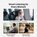 Belkin SoundForm Rhythm ANC True Wireless Earbuds - Black thumbnail 7