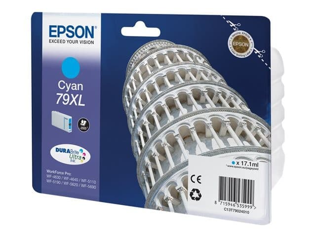 Epson 79XL - XL - cyan - original - ink cartridge - Image 1
