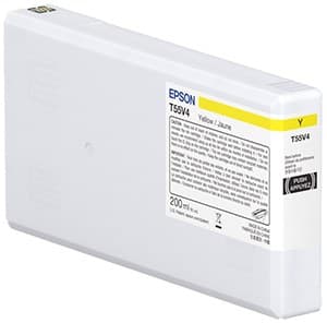 Epson T55W4 UltraChrome Pro10 200ml Ink Cartridge for SureColor SC-P5300 - Yellow - Image 1