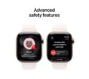 Apple Watch Series 11 GPS + Cellular 42mm Gold Titanium Case with Light Blush Sport Band - S/M thumbnail 7