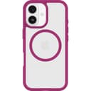 OtterBox React MagSafe Case for iPhone 17, Clear/Pink thumbnail 4