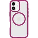 OtterBox React MagSafe Case for iPhone 17, Clear/Pink thumbnail 5