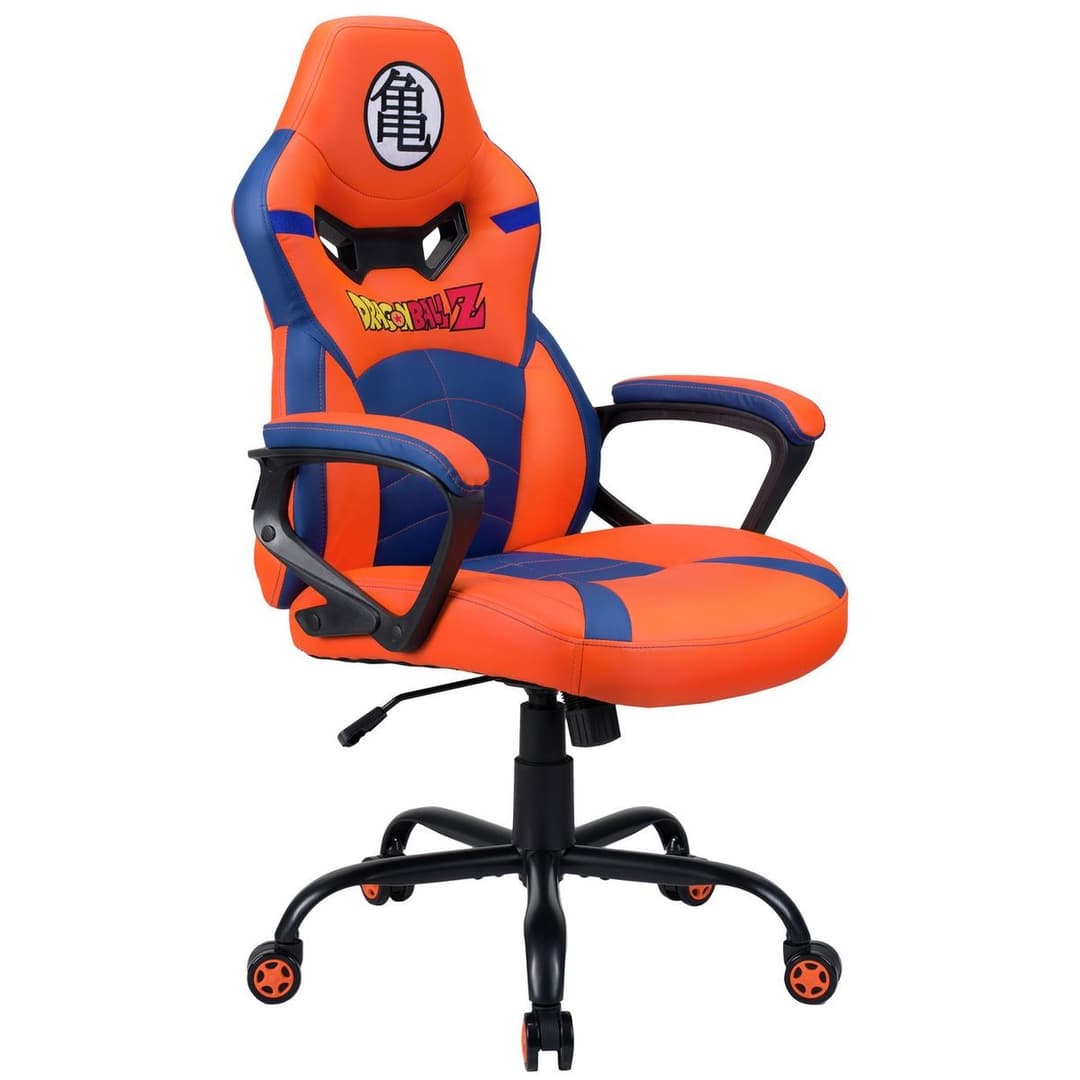 Subsonic Dragon Ball Z Junior Gaming Chair - Orange and Blue - Image 1