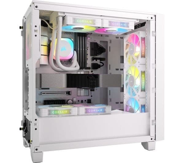 CORSAIR iCUE LINK RX120 RGB 120 mm Case Fan - White, Single - Image 2