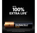DURACELL Plus AAA Alkaline Batteries with Power Boost - Pack of 4 thumbnail 3