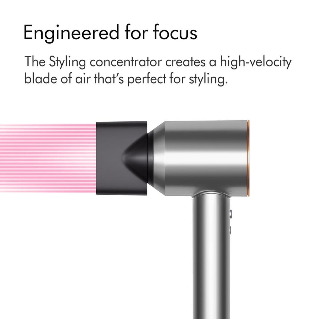 Dyson Supersonic Origin Hair Dryer - Nickel & Copper - Image 4