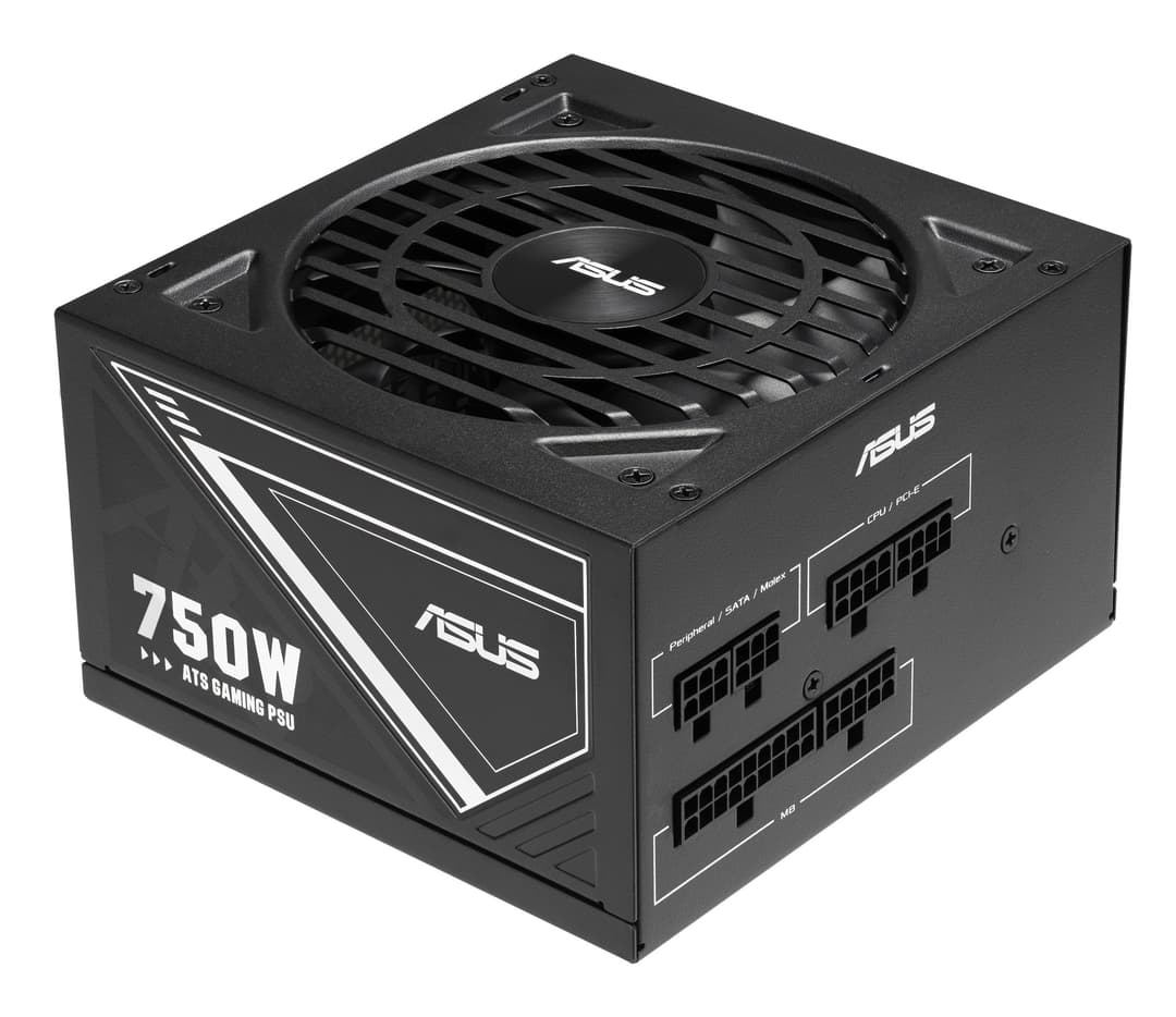 ASUS ATS 750W 80 PLUS Gold ATX PSU - Black - Image 3