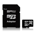 32GB Silicon Power microSD Memory Card SDHC Class 10 w/ SD adapter (SP032GBSTH010V10SP) 40MB/sec thumbnail 1