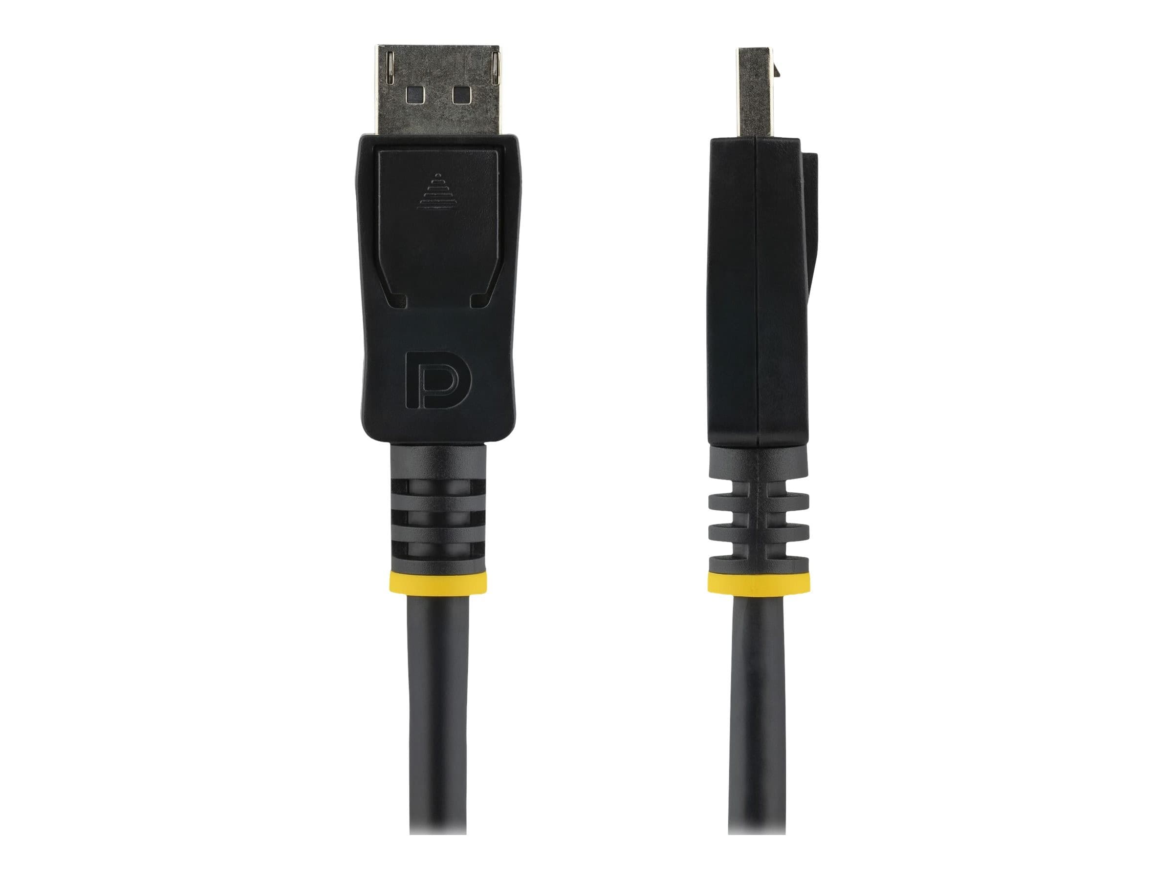 StarTech DISPL5M DisplayPort 1.2 Cable with Latches 5m Black