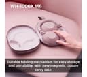 Sony WH-1000XM6 Headphones Pink thumbnail 6