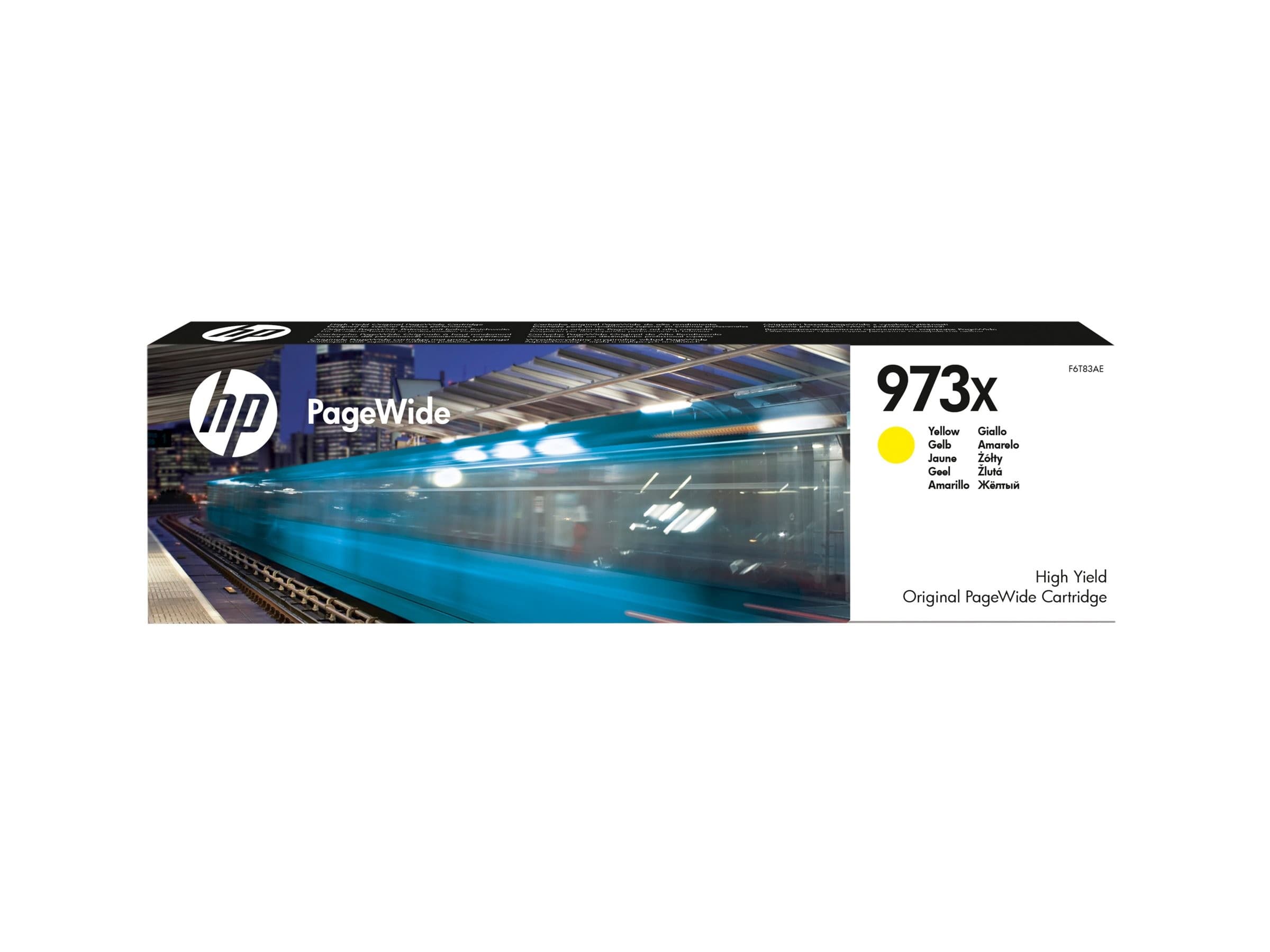 HP Original PageWide 973X Yellow Ink Cartridge