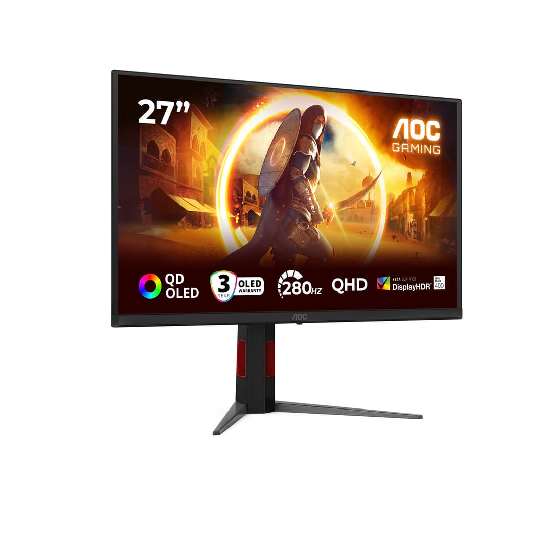 AOC G4 Q27G4ZD 27" Fast IPS Quad HD 240Hz 0.3ms G-Sync compatible Height Adjustable Gaming Monitor - Image 4