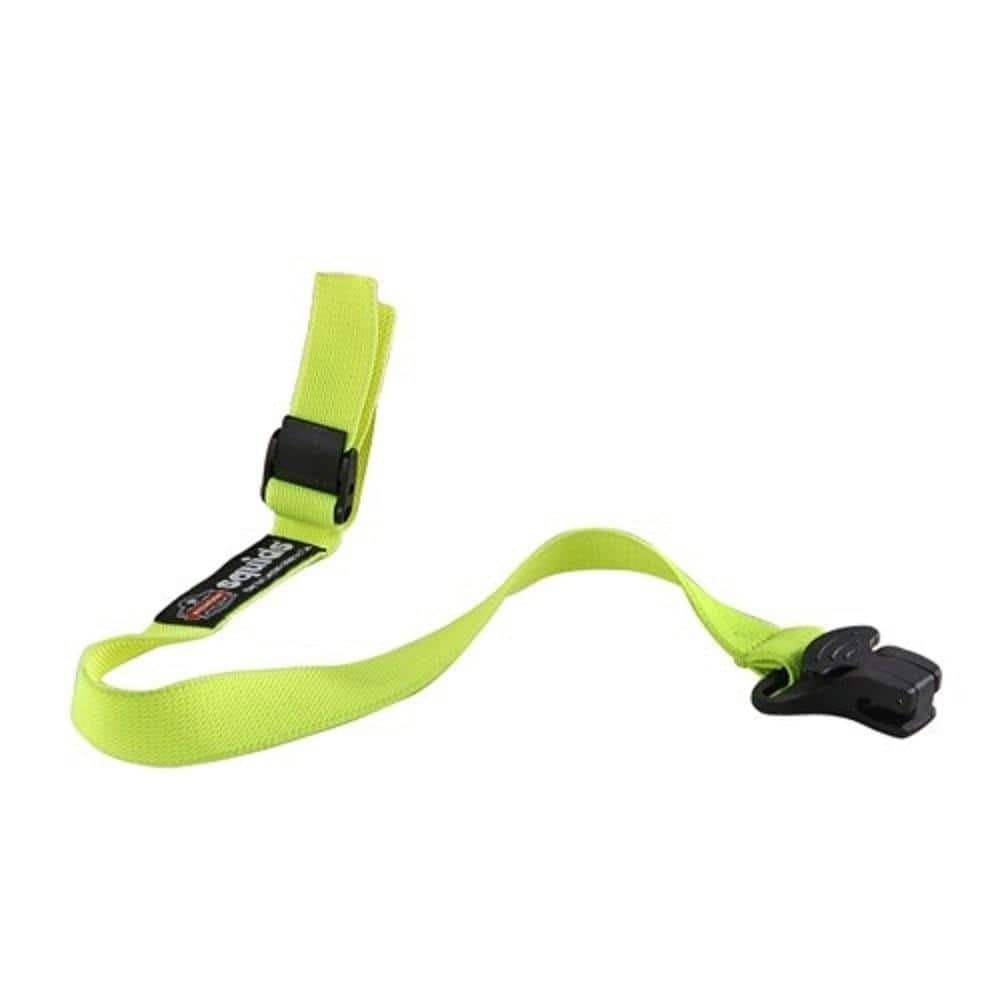 Ergodyne Squids® 3155 Elastic Tool Lanyard with Clamp – 2lbs / 0.9kg  Lime